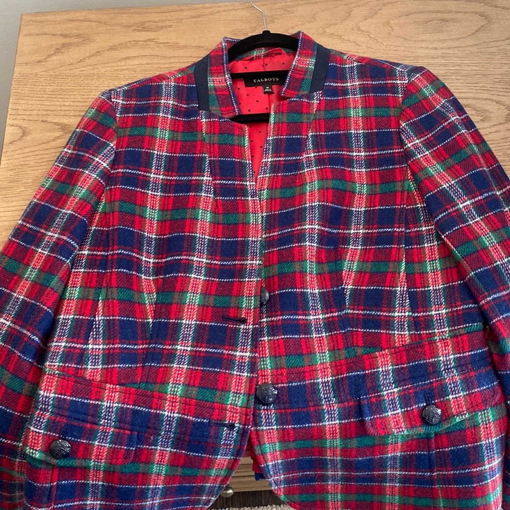 Talbots wool blazer- never worn